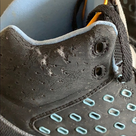 Black/Lt Blue Carmelo Anthony High Top Sneakers - Picture 5 of 7